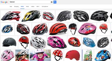 Google: Fahrradhelme